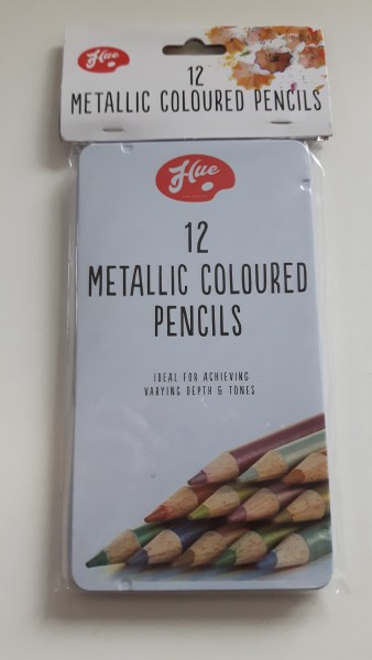 Complete Set of Art Pencils, Graded Drawing Pencils, Metallic Coloured Pencils and Watercolour Pencils