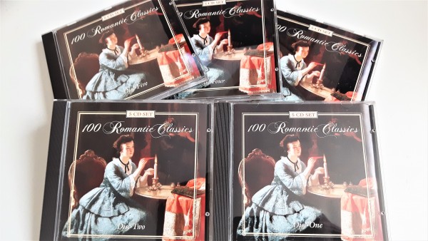 5 romantic classical CD set Mozart Chopin Bach