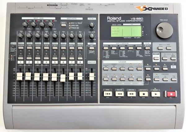 Roland VS880 8 track multi track recorder with effects
