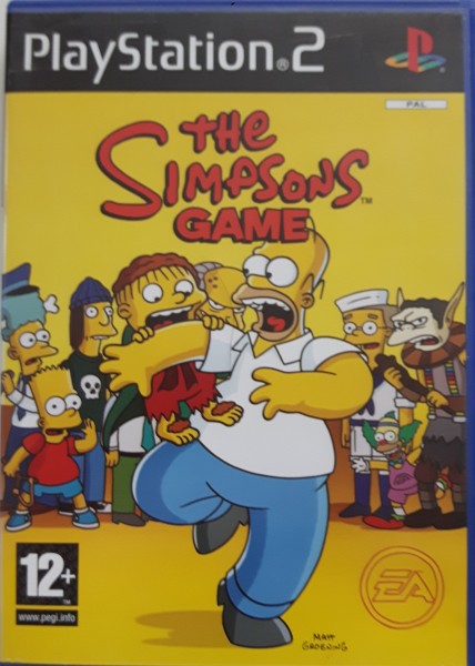 Playstation 2 The Simpsons Game