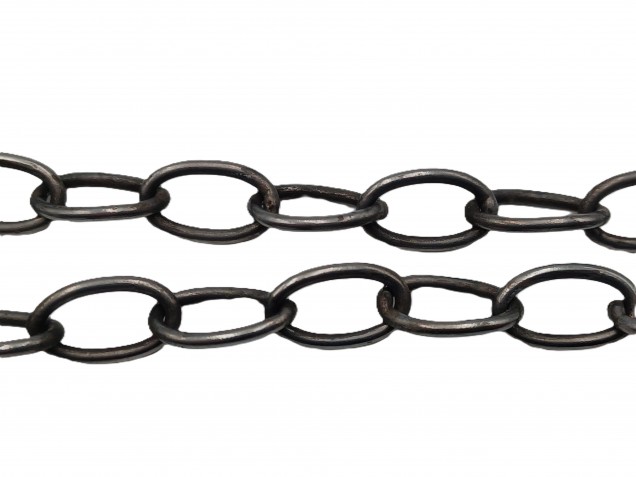 Solid brass Chain picture hanging chain in dark bronze
