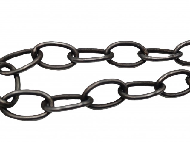 Solid brass Chain picture hanging chain in dark bronze