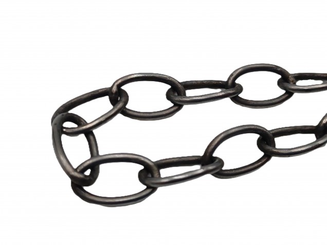 Solid brass Chain picture hanging chain in dark bronze