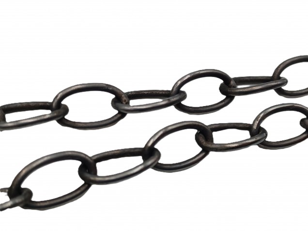 Solid brass Chain picture hanging chain in dark bronze