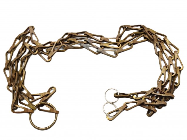 Vintage 3 way chain divider antique finish