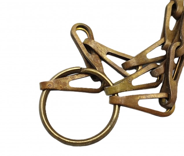 Vintage 3 way chain divider antique finish