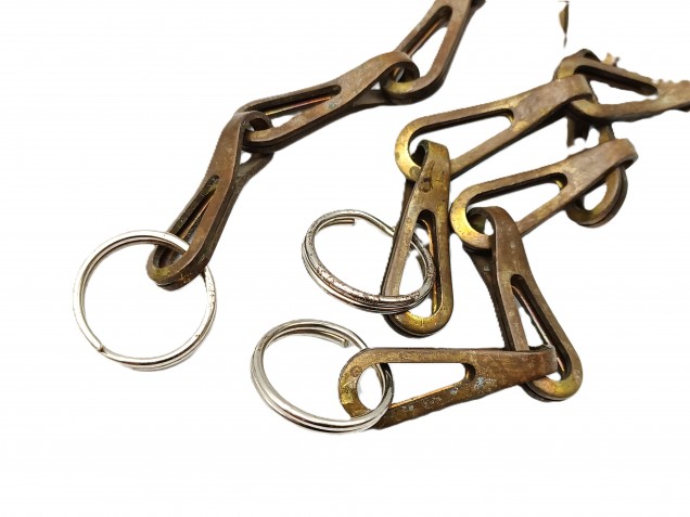 Vintage 3 way chain divider antique finish