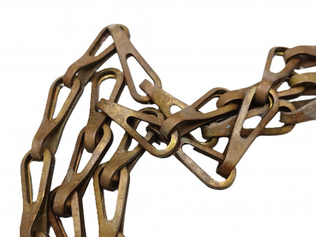 Vintage 3 way chain divider antique finish