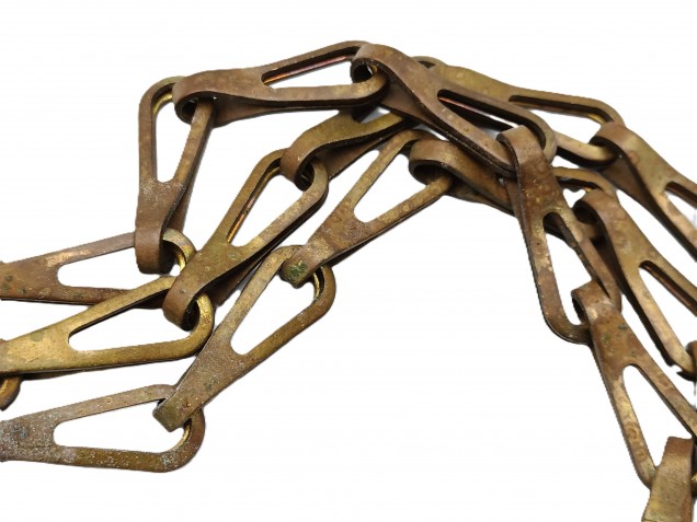 Vintage 3 way chain divider antique finish