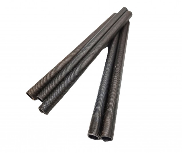 Threaded M13 hollow rod off cuts all thread