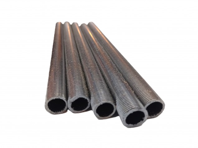 Threaded M13 hollow rod off cuts all thread