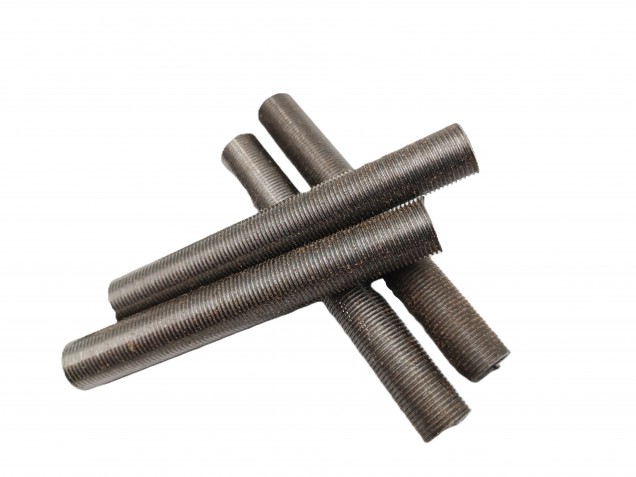 Threaded M13 hollow tube off cuts all thread 