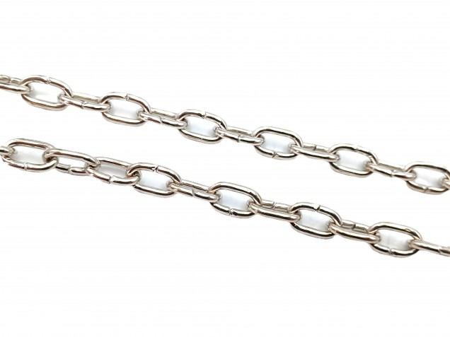 Chrome Plated small link Chain 2kgs Max Load