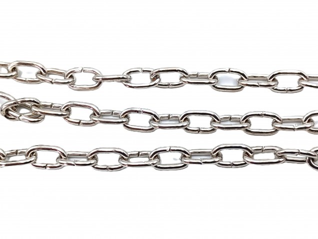 Chrome Plated small link Chain 2kgs Max Load