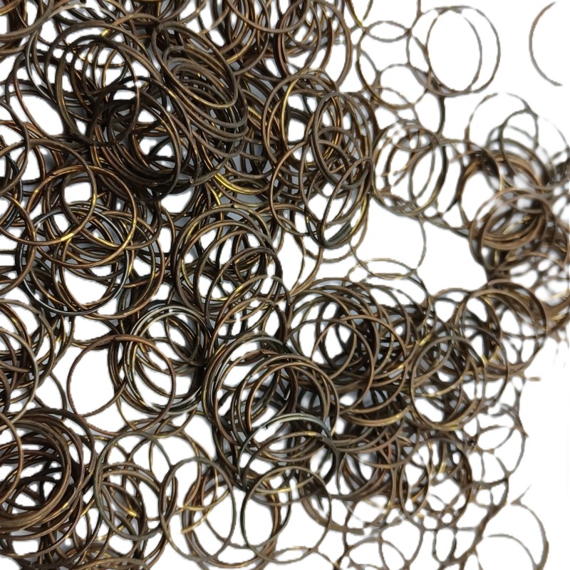 Antique Coloured 11mm Split Ring Connectors Jewellery Findings