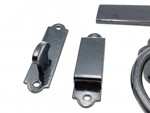 Garden Gate Handle Black Antique Finish