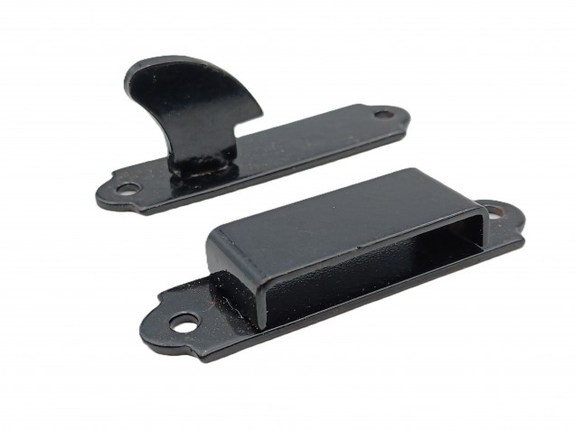 Garden Gate Handle Black Antique Finish