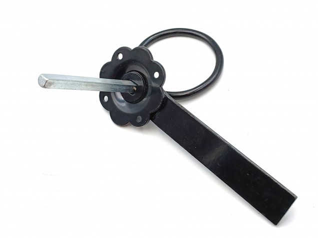 Garden Gate Handle Black Antique Finish