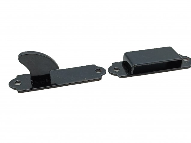 Garden Gate Handle Black Antique Finish