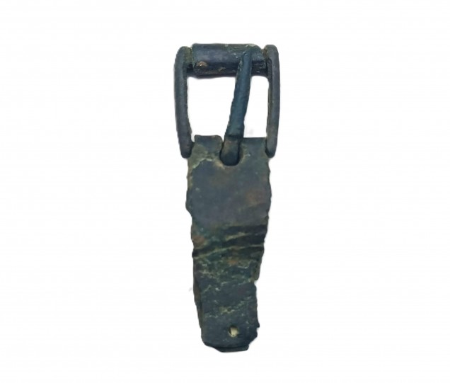 14th Century small strap buckle copper alloy medieval
