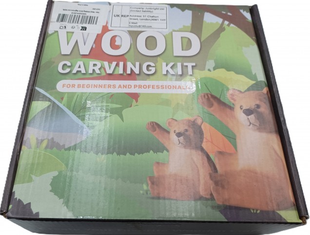 Wood Carving Whittling Kit For Beginners And Professionals - New & Unused