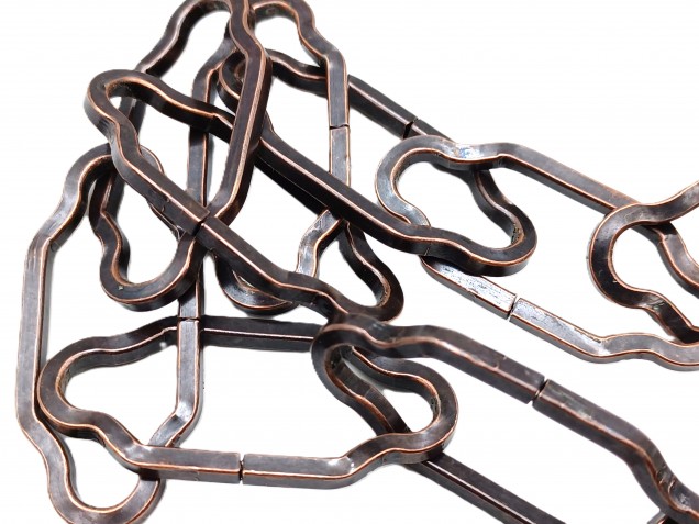 Mirror Chain Gothic Link Antique Plated Finish 10kg load