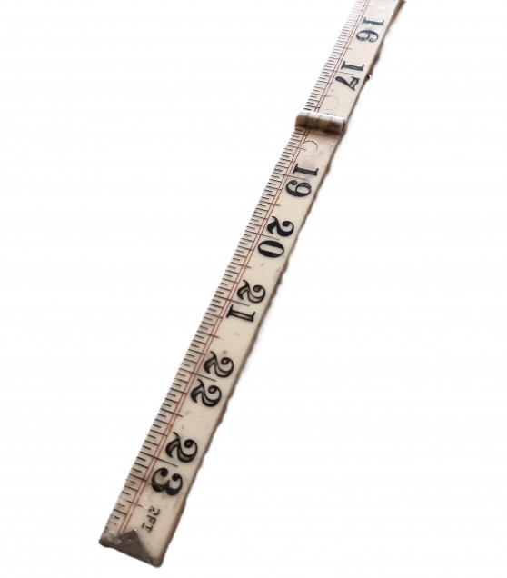 W M Marples & Sons Vintage 2 Foot Folding Ruler No. 2250 Circa 1966 Patent Pending