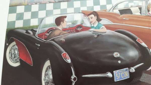 1950's American cars and Diner Limited Addition