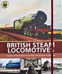 British steam locomotives book and DVD set