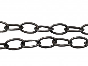 Solid brass Chain picture hanging chain in dark bronze