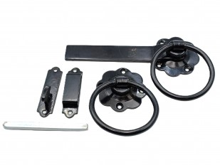 Garden Gate Handle Black Antique Finish
