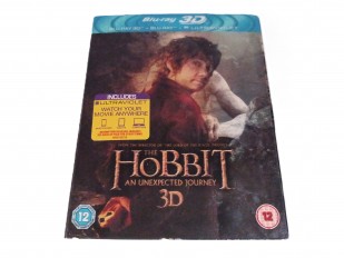 The Hobbit An Unexpected Journey 3D Blu-Ray with Cardboard Slipcase