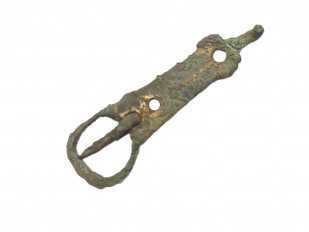 14th Century Medieval spur buckle