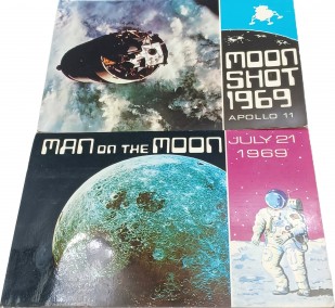Apollo 11 Moon Landing Post Cards - Including One First Day of Issue 
