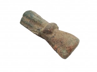 14th Century small skillet leg copper alloy medieval