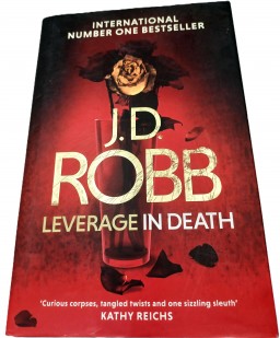 J. D. Robb Leverage In Death - Hardback