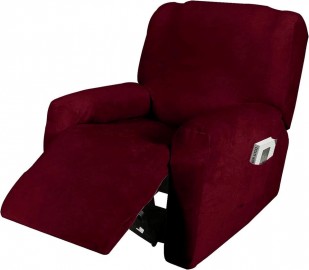 Recliner Chair Stretch Covers Crimson