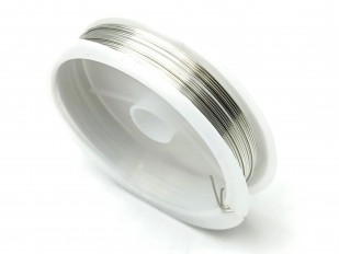Craft Wire Silver Coloured Floristry Wire