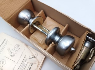 Dexter Satin Nickel Keyed Entry Door Knob